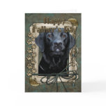 Fathers Day - Stone Paws - Labrador - Black - Gaug