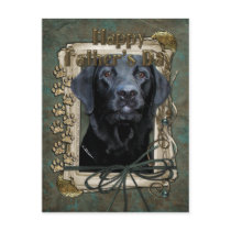 Fathers Day - Stone Paws - Labrador - Black - Gaug