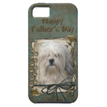 Fathers Day - Stone Paws - Lowchen