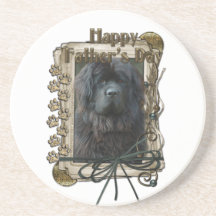Fathers Day - Stone Paws - Newfoundland Drink Coasters