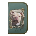 Fathers Day - Stone Paws - Pitbull - Jersey Girl Folio Planners