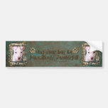 Fathers Day - Stone Paws - Pitbull Puppy - Petey Bumper Sticker