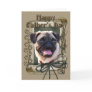 Fathers Day - Stone Paws - Pug