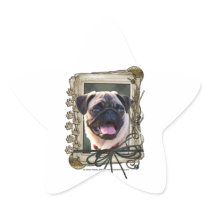 Fathers Day - Stone Paws - Pug