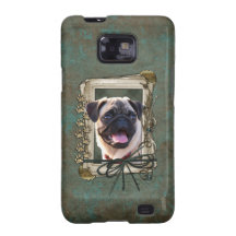 Fathers Day - Stone Paws - Pug Galaxy SII Case