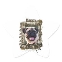 Fathers Day - Stone Paws - Pug