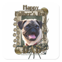 Fathers Day - Stone Paws - Pug