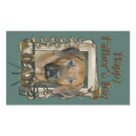 Fathers Day - Stone Paws - Rhodesian Ridgeback Rectangle Sticker