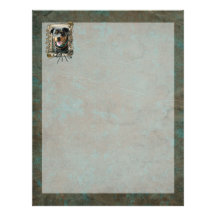 Fathers Day - Stone Paws - Rottweiler - SambaParTi Customized Letterhead