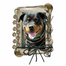 Fathers Day - Stone Paws - Rottweiler - SambaParTi Photo Sculpture