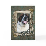 Fathers Day - Stone Paws - Saint Bernard