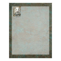 Fathers Day - Stone Paws - Saluki Letterhead Design