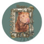 Fathers Day - Stone Paws - Shar Pei - Lucky Stickers