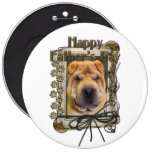 Fathers Day - Stone Paws - Shar Pei Pin