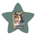 Fathers Day - Stone Paws - Sheltie Sticker