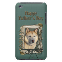 Fathers Day - Stone Paws - Siberian Husky - Copper iPod Touch Cover