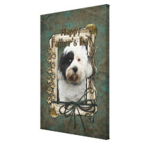Fathers Day - Stone Paws - Tibetan Terrier
