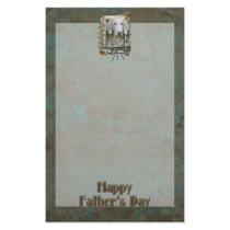 Fathers Day - Stone Paws - Weimaraner
