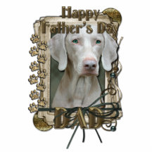Fathers Day - Stone Paws - Weimeraner - Dad Acrylic Cut Out