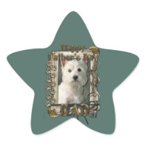 Fathers Day - Stone Paws - West Highland Terrier