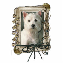Fathers Day - Stone Paws - West Highland Terrier Cut Outs