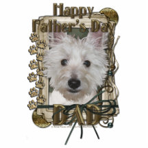 Fathers Day - Stone Paws - West Highland Terrier Cut Outs