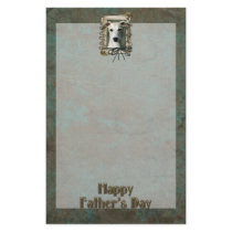 Fathers Day - Stone Paws - Whippet