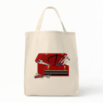 Father's Day Tool Box Initial T Bag