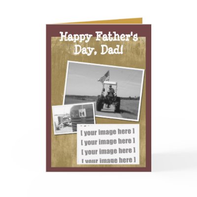 Father's Day Tractor Card: Add your image by jplamer