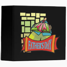 Fathers Day Vinyl Binder
