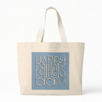 Fathers Day white Bag