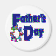 FATHERS DAY WITH PIXEL'S REFRIGERATOR MAGNETS