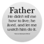 Father's Example Sticker