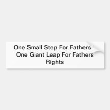 Fathers Rights Bumper Sticker