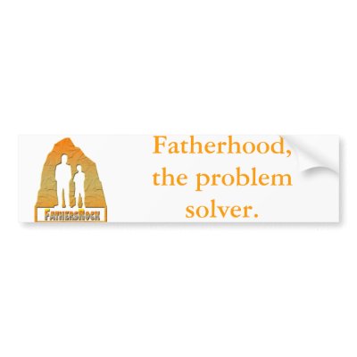 Fathers Rock Bumper Sticker by fathersrock09