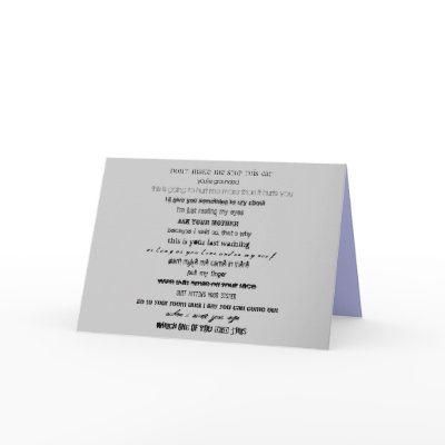 fathers say the darndest things greeting card by 010101