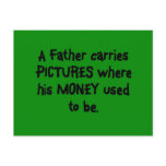 Father's Wallet Post Cards