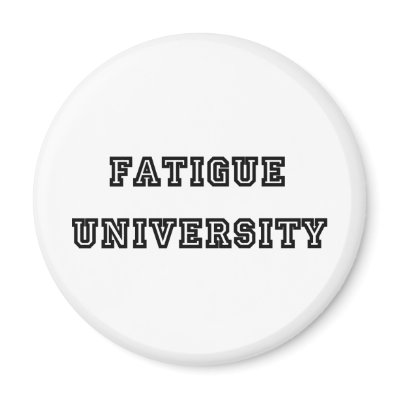 Fatigue U Magnet by LifeInAZoo
