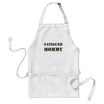 Fatigued Mommy Apron by hdowney
