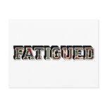 fatigues postcards