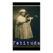 Fatitude! Business Card