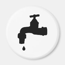 Faucet Refrigerator Magnets