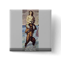 Faun And Nymph By Stuck Franz Von Pinback Buttons