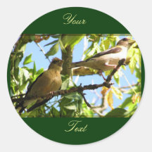 Fauna, customizable seals sticker