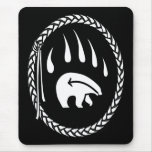 Faune élégante Mousepad de Mousepad d'art tribal d Tapis De Souris