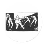 Faust 008 round stickers