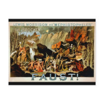 Faust 1887 - Postcard