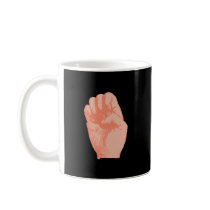 Faust fist teetassen