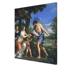 Faustulus Romulus et Remus de confiance Impression Sur Toile