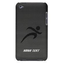 Faux Carbon Fibre; Running Barely There iPod Cases